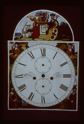 Unknown maker, Scottish made: Picture in arch dial, 1840 / Clockmaker: W. Young, 1805–45