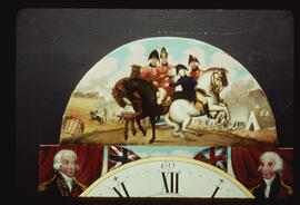 Unknown maker, Scottish made: Picture in arch dial (arch detail) / Clockmaker: James Marshall, Wishatown