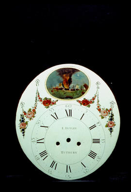 Francis Byrne, Birmingham: Other dial type, 1798 / Clockmaker: Edward Butler, Tutbury, 1795–1828