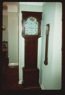 Unknown maker, Scottish made: Picture in arch dial / Clockmaker: George Murray, Down (Downe), 1798