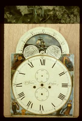 Walker & Hughes, Birmingham: Arched with moon dial, c.1820 / Clockmaker: Peter Evers, Chester, 1791–1828