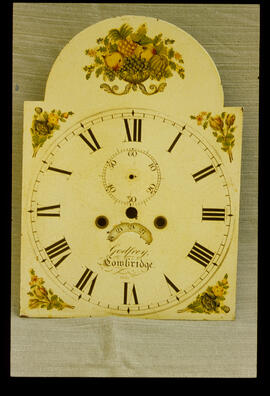 Walker & Hughes, Birmingham: Other arch dial, 1820s / Clockmaker: Godfrey Moses, Cowbridge, 1825
