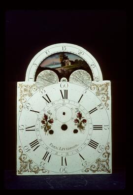 Ashwin & Company, Birmingham: Arched with moon dial, c.1790 / Clockmaker: Eden, Liverpool, 1773–76