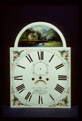 William Finnemore, Birmingham: Picture in arch dial, c.1835 / Clockmaker: J. Alldritt, Burton on Trent, 1842