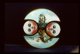 Walker & Finnemore, Birmingham: Moon dial, 1808–11 / Clockmaker: Owen Davies, Llanidloes, 1828–56