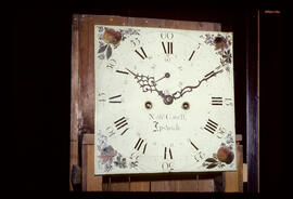 Francis Byrne, Birmingham: Square dial, 1790 / Clockmaker: Nathan Cavell, Ipswich, 1789