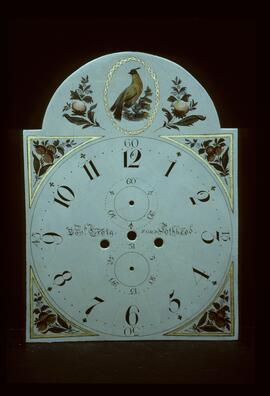 Unknown maker, Scottish made: High oval in arch dial / Clockmaker: Douglas Craig, Dalkeith, 1798–1804