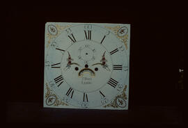 Thomas Osborne, Birmingham: Square dial, 1790? / Clockmaker: Thomas Barry, Leigh, 1786