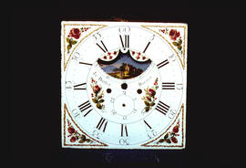 James Wilson, Birmingham: 12 o'clock moon dial, c.1790–95 / Clockmaker: James Butler, Bolton, 1760–95