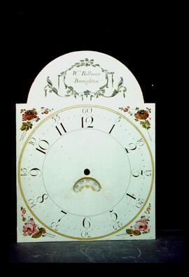 James Wilson, Birmingham: Low oval in arch dial, 1800 / Clockmaker: William Bellman, Broughton, 1790–1812