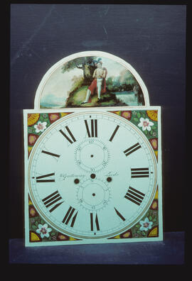 Unknown maker, Newcastle: Picture in arch dial / Clockmaker: William Galloway, Leeds, 1834–71