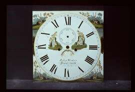 Samuel Baker & Son, Birmingham: Square dial, 1823–50 / Clockmaker: John Stokes, Knutsford, 1834–48