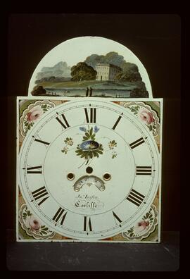 William Finnemore, Birmingham: Picture in arch dial, 1820s / Clockmaker:  John Iveson, Carlisle, 1828–34