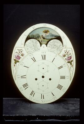 James Wilson, Birmingham: Oval dial, 1795–1800 / Clockmaker: J. Lomax, Blackburn, 1749–1814