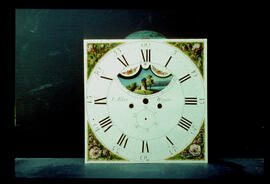 James Wilson, Birmingham: 12 o'clock moon dial, c.1800 / Clockmaker: John Alker, Wigan, 1797–1832