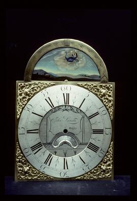 Unknown maker: Brass arched dial / Clockmaker: John Lamson, Bingley