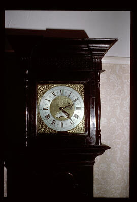 Unknown maker: Brass square dial / Clockmaker: R. Webster, Salop, 1755–1832