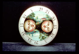 Unknown maker: Moon dial / Clockmaker: unmarked