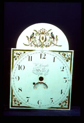 Walker & Hughes, Birmingham: Birds in arch dial, c.1816 / Clockmaker: W. Knight, Wells, 1800s