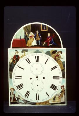 Unknown maker, Scottish made: Picture in arch dial / Clockmaker: unmarked, 1840–50