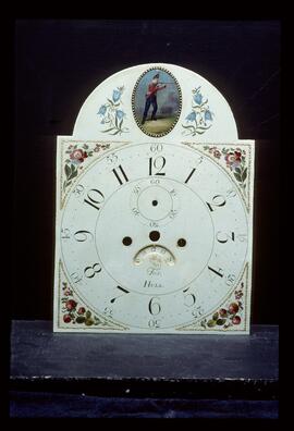 James Wilson, Birmingham: High oval in arch dial, 1805 / Clockmaker: Fox, Hull