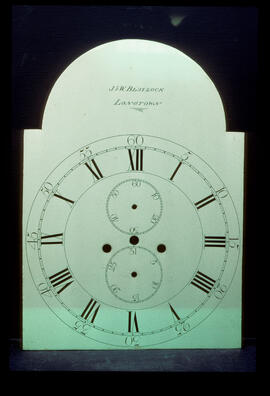 Whittaker & Shreve, Halifax: Other arch dial, 1803–17 / Clockmaker: J. & W. Blaylock, Longtown, 1791
