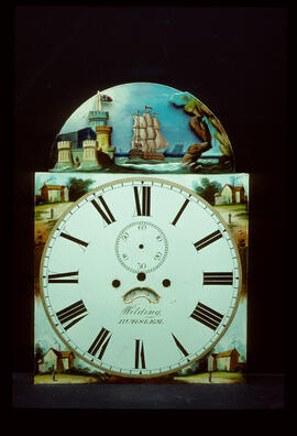 Unknown maker: Automata breakarch dial / Clockmaker: Wilding, Burslem