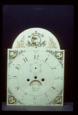 James Wilson, Birmingham: High oval in arch dial, 1800s / Clockmaker: Charles Marris, Hull, 1800s