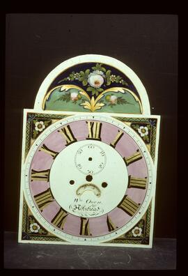 Samuel Hunt, Liverpool: Picture in arch dial, 1821-45 / Clockmaker: Willaim Owen, Holyhead, 1840-44