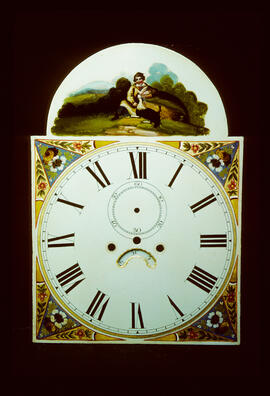 Unknown maker, Birmingham: Picture in arch dial / Clockmaker: unmarked