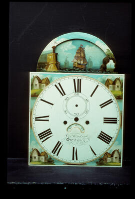 Unknown maker: Automata dial / Clockmaker: George Kendrick, Droitwich, 1850–76