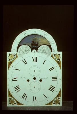 Kempson & Felton, Birmingham: Arched with moon dial, 1815 / Clockmaker: John Parr, Liverpool, 1814–34