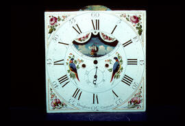 James Wilson, Birmingham: 12 o'clock moon dial, c.1795 / Clockmaker: Houghton, Chorley, 1770–95