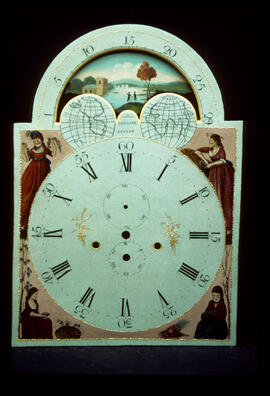 Unknown maker, Manchester: Arched with moon dial / Clockmaker: Sam. Collier, Eccles, 1792-1806