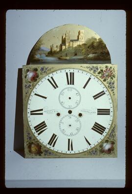 William Finnemore, Birmingham, Picture in arch dial, 1850s / Clockmaker:  Wherly & Co, Sunderland, 1856