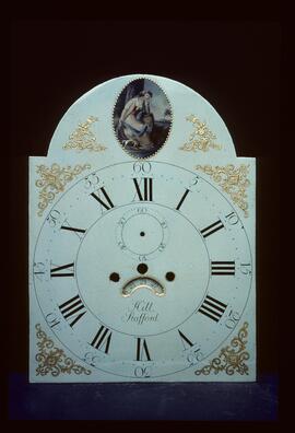 Thomas Osborne, Birmingham: High oval in arch dial, 1790 / Clockmaker: Robert Hill, Stafford, 1795