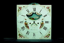 James Wilson, Birmingham: 12 o'clock moon dial, c.1790 / Clockmaker: Josiah Twyford, Manchester, 1790–1818