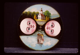 Walker & Hughes, Birmingham: Moon dial, 1834 / Clockmaker: John Beeland, Newcastle–under–Lyme, 1834–73