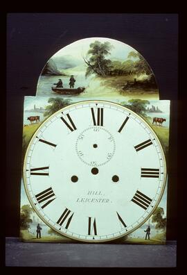 William Finnemore, Birmingham: Picture in arch dial, 1840s / Clockmaker: Hill, Leicester