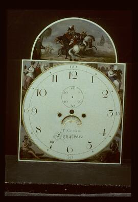 Walker & Finnemore, Birmingham: Picture in arch dial, 1808–11 / Clockmaker: Thomas Cooke, Loughborough, pre–1822