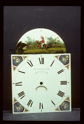 William Francis, Birmingham: Picture in arch dial, 1825–30 / Clockmaker: Joseph Wilkinson, Leicester, 1828–34