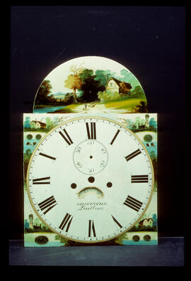 Unknown maker: Picture in arch dial / Clockmaker: William Henry Griffiths, Ludlow, 1856–75