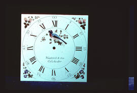 James Wilson, Birmingham: Square dial / Clockmaker: Woodcock & Son, Colchester
