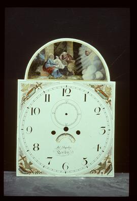 Edward Owen, Birmingham: Picture in arch dial, c.1815 / Clockmaker: James Shipley, Derby, 1809