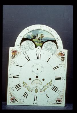 James Wilson, Birmingham: Arched with moon dial, c.1795 / Clockmaker: Samuel Collier, Eccles, 1750–1806