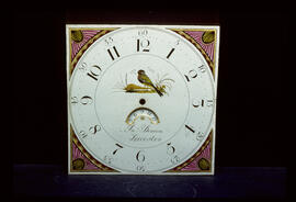 Thomas Osborne, Birmingham: Square dial, 1795–1830 / Clockmaker: John Deacon, Leicester, 1795–1830