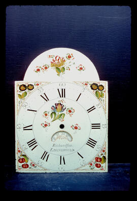 James Wilson, Birmingham: Picture in arch dial, 1790s / Clockmaker: James Richardson, Easingwold