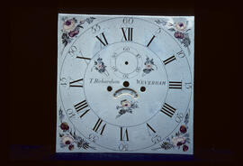 Francis Byrne, Birmingham: Square dial, c.1800 / Clockmaker: Thomas Richardson, Weverham, 1795