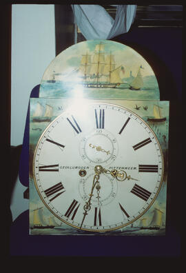 Unknown maker, Scottish: Picture in arch dial / Clockmaker: George Lumsden, Pittenween, 1818–49