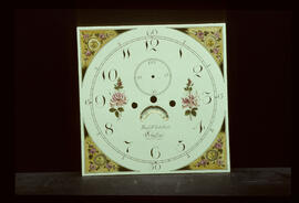 Walker & Hughes, Birmingham: Square dial, 1812–15 / Clockmaker: Robert Fletcher, Chester, 1800–41